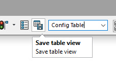اختصاص دادن نام در پنجره configuration table در سالید ورک